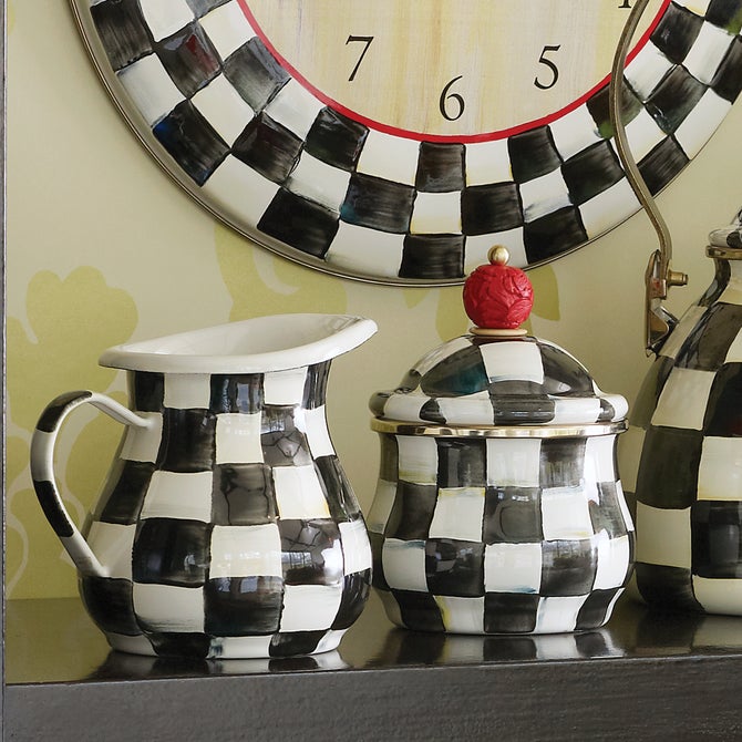 Courtly Check Creamer image number 2