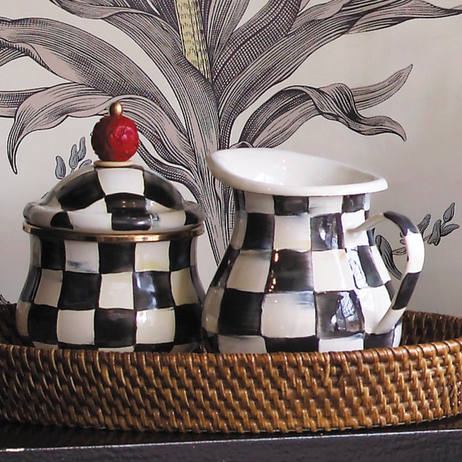 Courtly Check Creamer image number 3