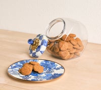 Royal English Garden Enamel Salad/Dessert Plate, Set of 4