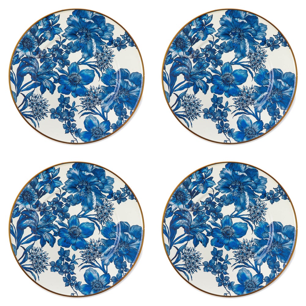 English Garden Dinnerware, Set of 4 - Royal English Garden, Salad Plate, Set of 4 mackenzie-childs Panama imagen 1