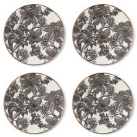 Sterling English Garden Enamel Salad/Dessert Plate, Set of 4