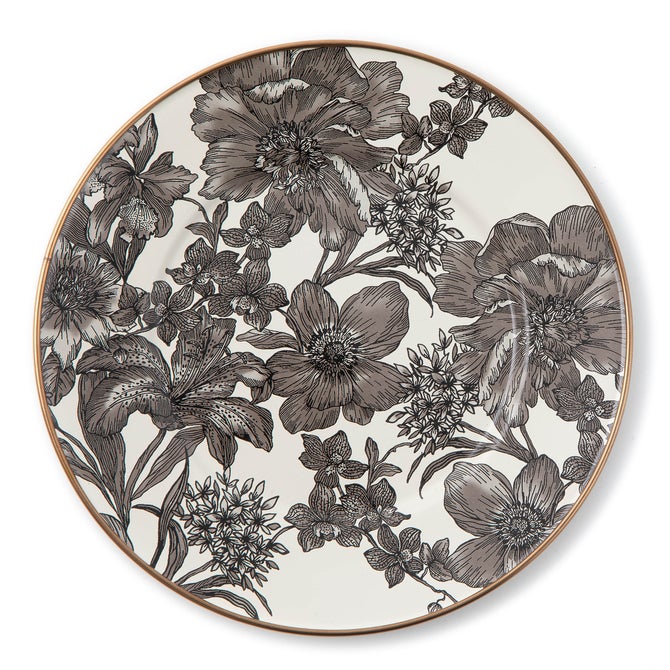 Sterling English Garden Enamel Salad/Dessert Plate image number 0