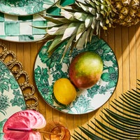 Emerald English Garden Salad Plate