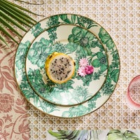 Emerald English Garden Salad Plate