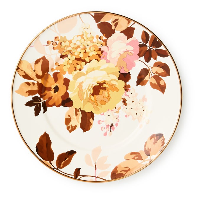 Wild Rose White Salad Plate image number 0