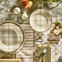 Tartan Latte Salad Plate