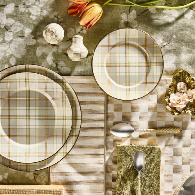 Tartan Latte Salad Plate image number 5