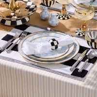 Sky Check Salad/Dessert Plate