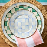 Sky Check Salad/Dessert Plate