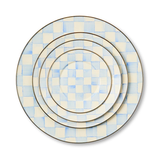 Sky Check Salad/Dessert Plate image number 3