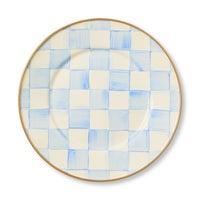 Sky Check Salad/Dessert Plate