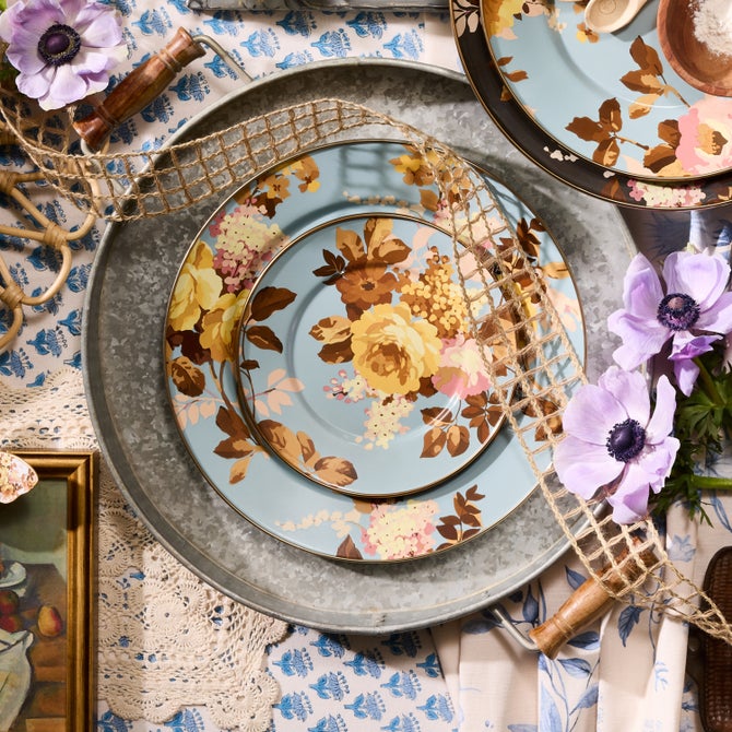 Wild Rose Slate Salad/Dessert Plate image number 5