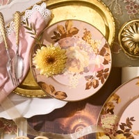 Wild Rose Mauve Salad/Dessert Plate