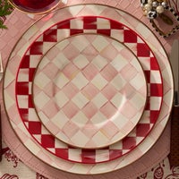 Rosy Check Salad/Dessert Plate