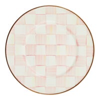 Rosy Check Enamel Dinnerware