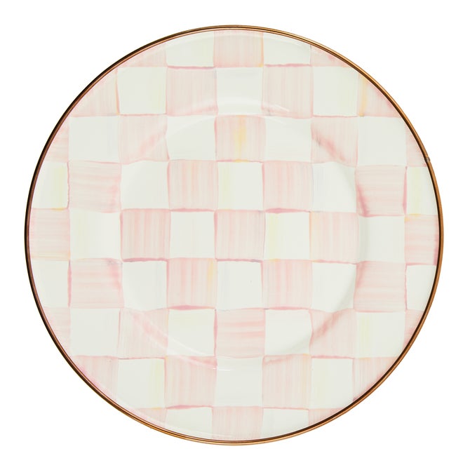 Rosy Check Enamel Dinnerware image number 1