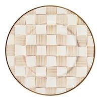 Mocha Check Enamel Dinnerware