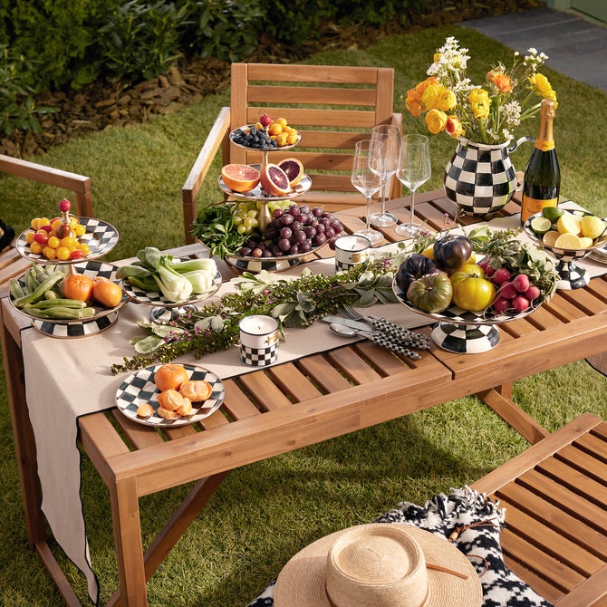 Courtly Check Salad/Dessert Plate image number 1