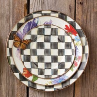 Courtly Check Salad/Dessert Plate