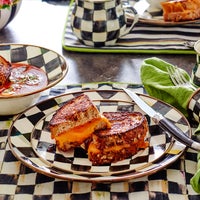 Courtly Check Salad/Dessert Plate