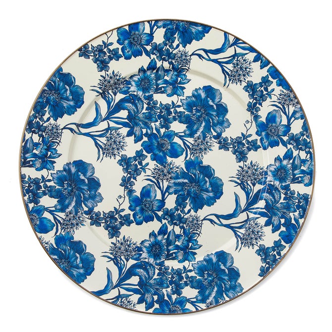 Royal English Garden Enamel Serving Platter image number 0