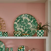 Emerald English Garden Serving Platter