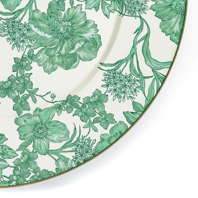Emerald English Garden Serving Platter image number 1