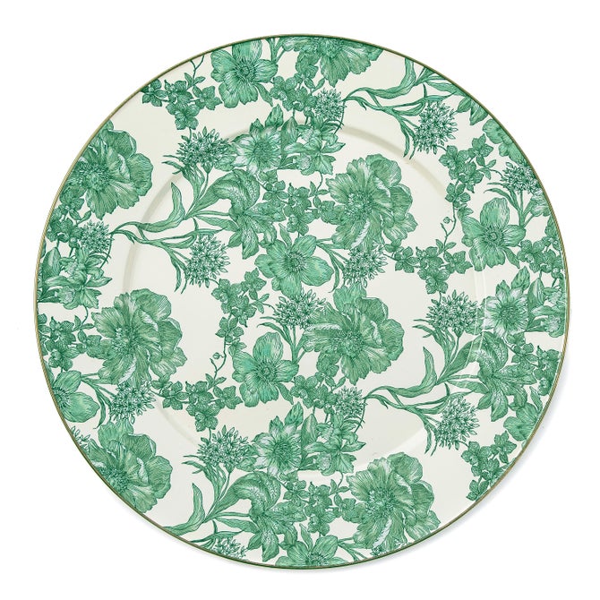 Emerald English Garden Serving Platter image number 0