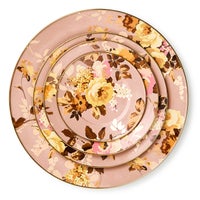 Wild Rose Mauve Serving Platter