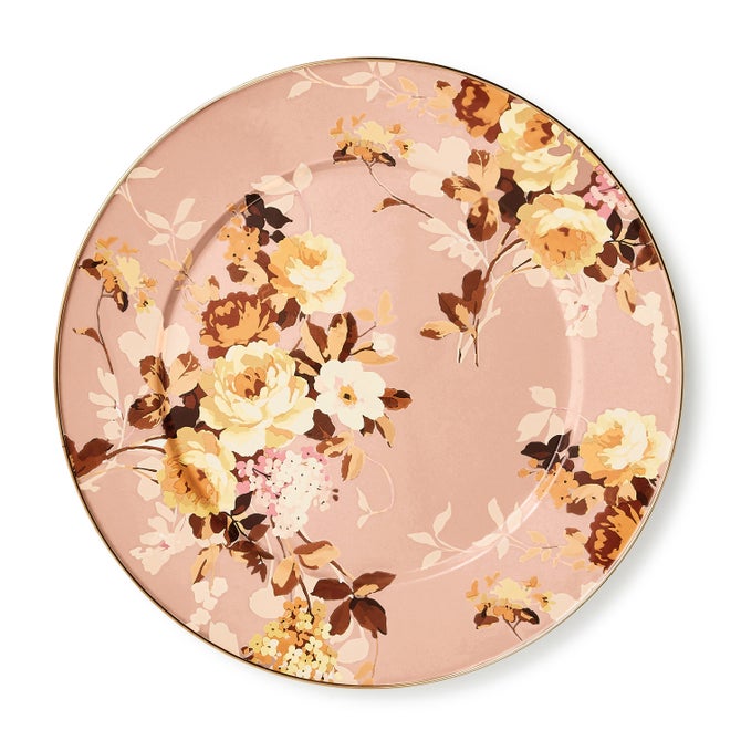 Wild Rose Mauve Serving Platter image number 0