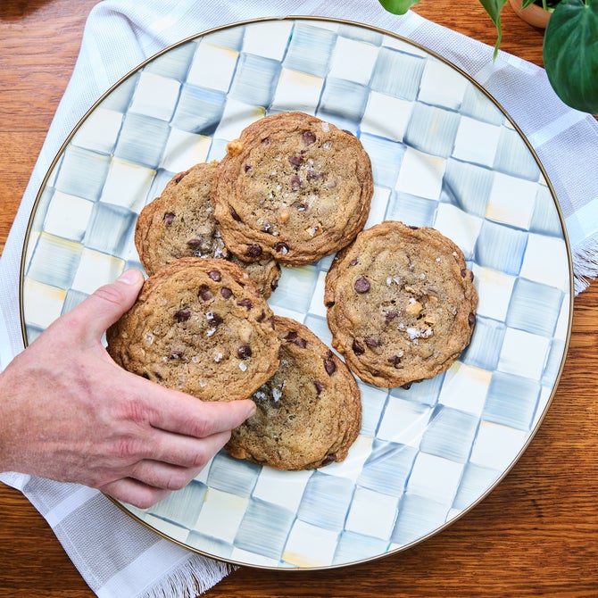 Sterling Check Serving Platter image number 2