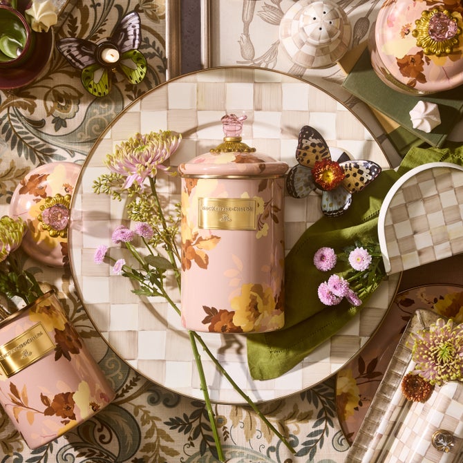 Mocha Check Serving Platter image number 4