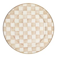 Mocha Check Serving Platter
