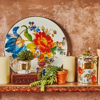 White Flower Market Serving Platter