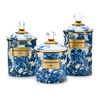 Royal English Garden Canisters, Set of 3