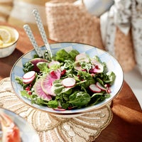 Sky Check Serving Bowl