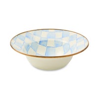 Sky Check Serving Bowl