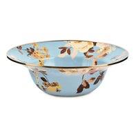Wild Rose Slate Serving Bowl