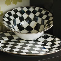 Courtly Check Serving Bowl