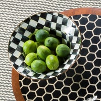 Courtly Check Serving Bowl
