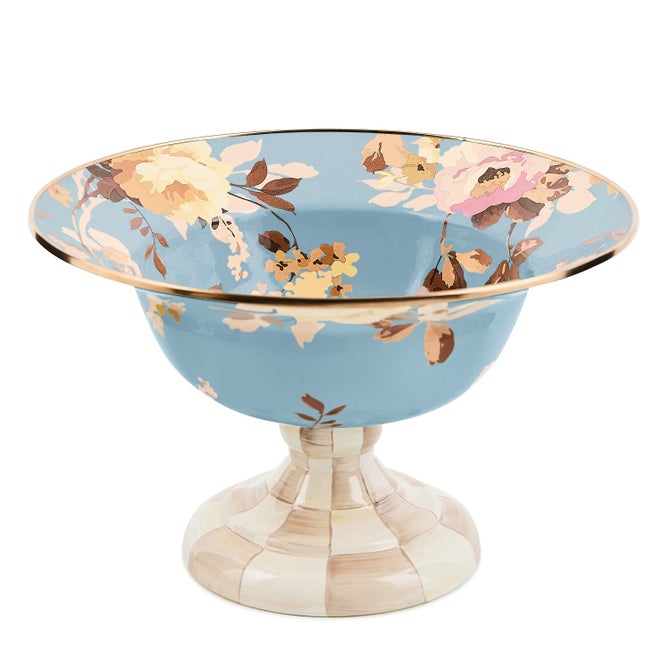 Wild Rose Slate Large Compote image number 0