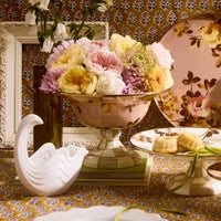 Wild Rose Mauve Large Compote