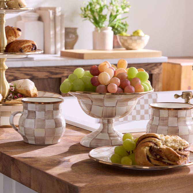 Check Enamel Compote image number 10