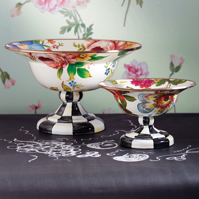 White Flower Market Large Compote image number 9