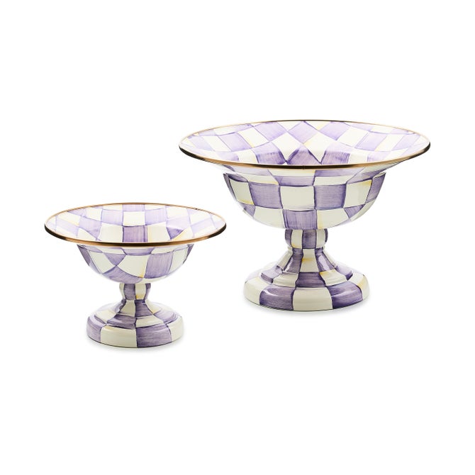 Violet Check Small Compote image number 2