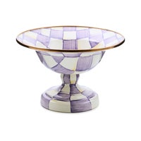 Violet Check Small Compote