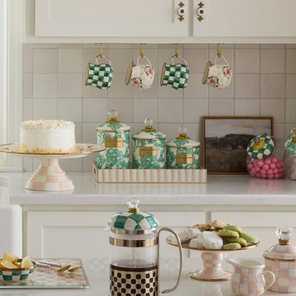 Emerald English Garden Small Canister