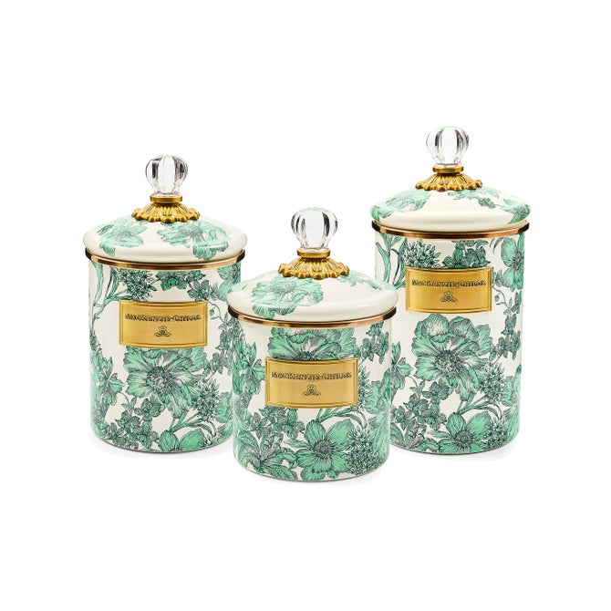 Emerald English Garden Canisters image number 6