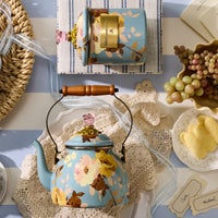 Wild Rose Slate Small Canister