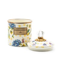 Wildflowers Enamel Canisters